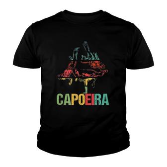 Capoeira Instructor Trainer Afro Brazilian Acrobatics Youth T-shirt | Mazezy