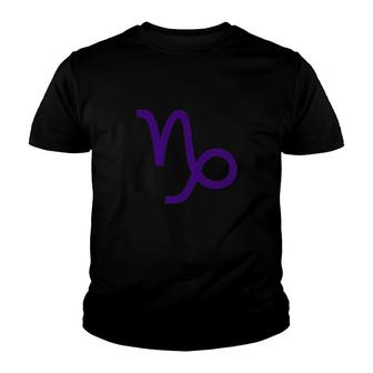 Capricorn Astrology Zodiac Signs Youth T-shirt | Mazezy