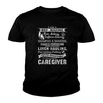 Caregiver I Am A Caregiver Youth T-shirt | Mazezy DE