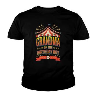 Carnival Circus Birthday Party Costume Grandma Youth T-shirt | Mazezy