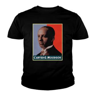 Carter G Woodson Portrait Gift Youth T-shirt | Mazezy