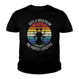 Cats & Decathlon Youth T-shirt | Mazezy