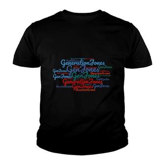 Celebrate Generation Jones Youth T-shirt | Mazezy