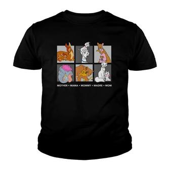 Characters Neutral Mother's Day Youth T-shirt | Mazezy