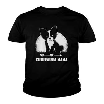 Chihuahua Mama Youth T-shirt | Mazezy