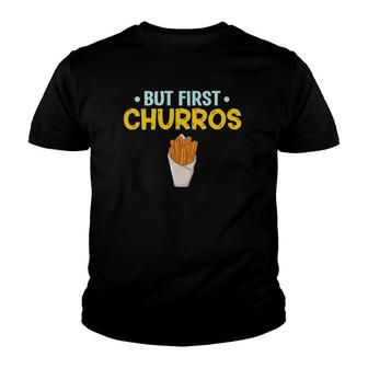 Churro Recipes Maker Mexican Cuisine Youth T-shirt - Thegiftio UK