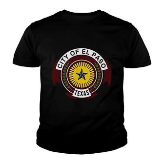 City Of Paso Texas Youth T-shirt | Mazezy