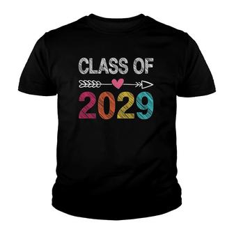 Class Of 2029 Pre-K Graduate Preschool Graduation Youth T-shirt | Mazezy