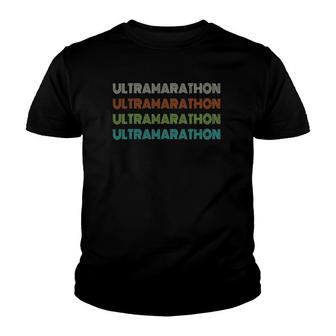 Classic 1970'S Ultramarathon 70S Decade Design Youth T-shirt | Mazezy