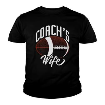 Coach's Wife Football Sports Games Youth T-shirt | Mazezy DE