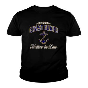 Coast Guard Mother-In-Law Youth T-shirt | Mazezy