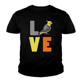Cockatiel Lovers Veterenarian Bird Lover Cockatoo Gift Youth T-shirt | Mazezy