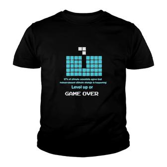 Cool Science Climate Change Earth Day Youth T-shirt | Mazezy