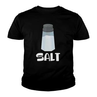 Couple Matching Salt Pepper 1 Of 2 Costume Halloween Gift Youth T-shirt - Thegiftio UK