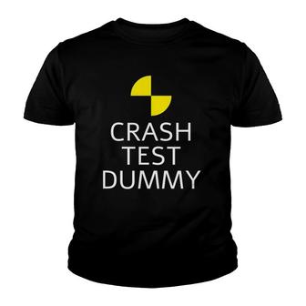 Crash Test Dummy Easy Last Minute Funny Costume For Men Youth T-shirt | Mazezy