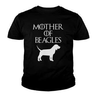 Cute & Unique White Mother Of Beagles E010566 Ver2 Youth T-shirt | Mazezy