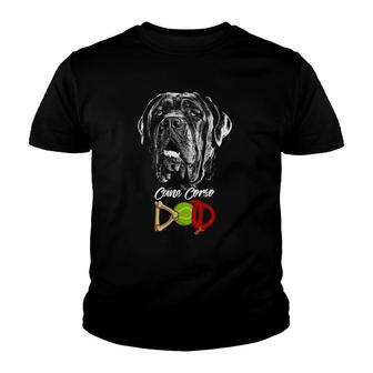 Cute Cane Corso Dad Youth T-shirt | Mazezy UK