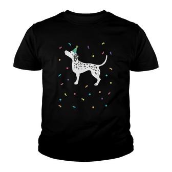 Cute Dalmatian Dog Dad Gifts Youth T-shirt | Mazezy
