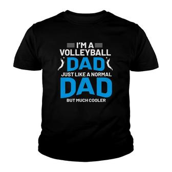 Cute Funny Volleyball Gift For Dads And Men Youth T-shirt - Thegiftio UK