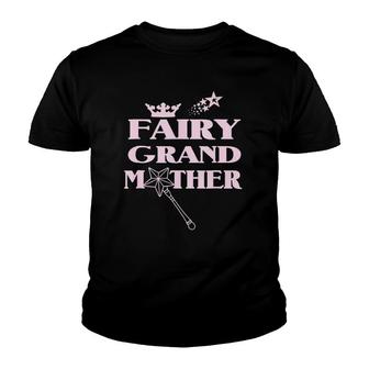 Cute Grandmother Gif Magical Fairy Grandma Nanny Tee Youth T-shirt | Mazezy