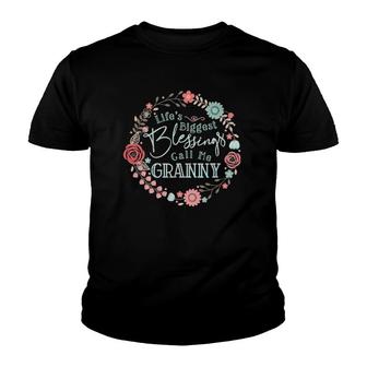 Cute Granny Grandmother Granny Tee Youth T-shirt | Mazezy