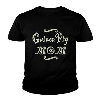 Cute Guinea Pig Mom Youth T-shirt | Mazezy