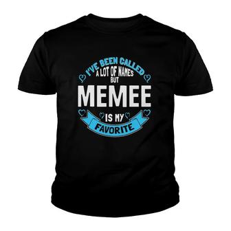 Cute Memee For Grandmother - Gift For Memee Youth T-shirt | Mazezy