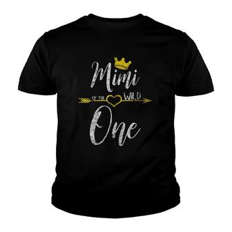 Cute Mother's Day Gift Mimi Of The Wild One Youth T-shirt | Mazezy