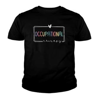 Cute Occupational Therapy Costume Ot Therapist Youth T-shirt | Mazezy