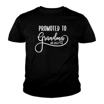 Cute Promoted To Grandma Est 2022 Ver2 Youth T-shirt | Mazezy