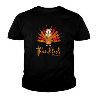 Cute Thanksgiving Tee For Nurse Youth T-shirt | Mazezy