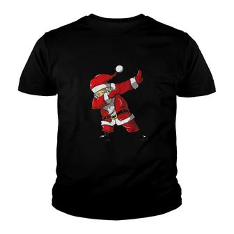 Dabbing Santa Youth T-shirt | Mazezy