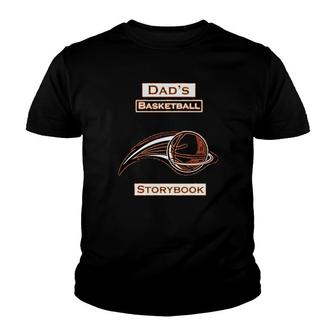 Dad Basketball Youth T-shirt | Mazezy