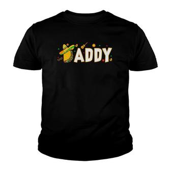 Daddy Cinco De Mayo Tacos Sombrero Hat Mexican Lover Gift Youth T-shirt - Thegiftio UK