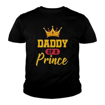 Daddy Prince Family Dad Father And Son Youth T-shirt | Mazezy CA