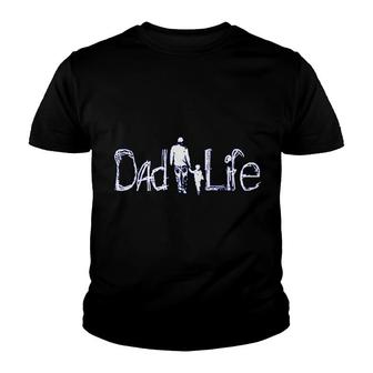 Dadlife Daughter And Son Gift Youth T-shirt | Mazezy