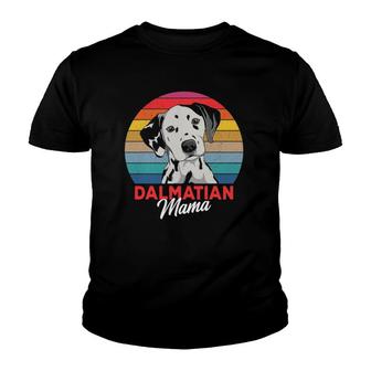 Dalmatian Mama Dog Mom Womens Youth T-shirt | Mazezy