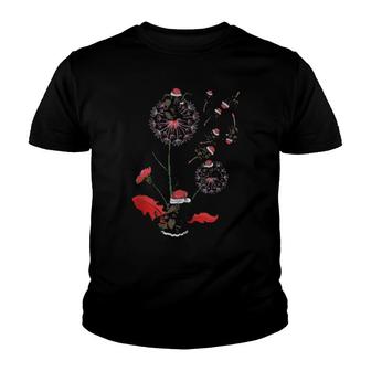 Dandelion Christmas Zoo Animal Africa Safari Cute Elephant Youth T-shirt - Thegiftio UK