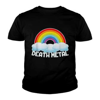 Death Metal Rainbow Youth T-shirt | Mazezy