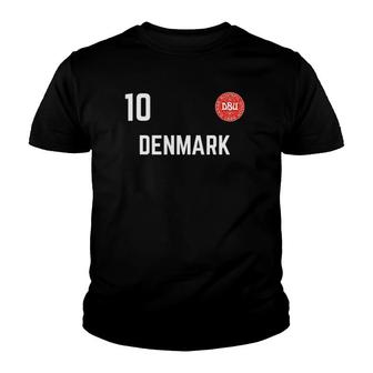 Denmark Soccer Jersey 2020 2021 Euros Danish Football Team Youth T-shirt | Mazezy