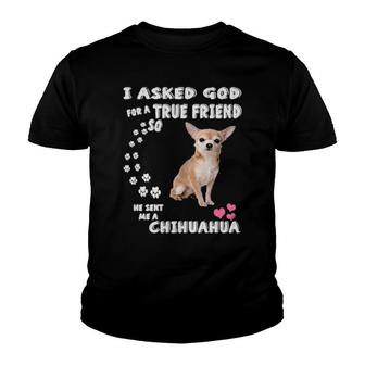 Dog Cute Chihuahuas Dog Lover S Adorable Chihuahua 81 Paws Youth T-shirt | Mazezy