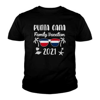 Dominican Republic Family Vacation Punta Cana 2021 Ver2 Youth T-shirt - Thegiftio UK