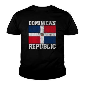 Dominican Republic Flag National Pride Roots Country Family Youth T-shirt | Mazezy