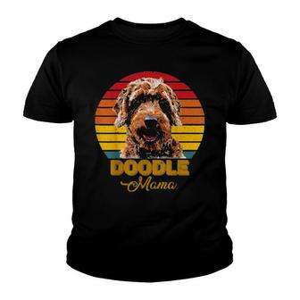 Doodle Mama Goldendoodle Mom Golden Doodle Youth T-shirt | Mazezy