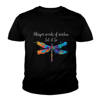 Dragonfly Faith Dragonflies Lovers Youth T-shirt | Mazezy