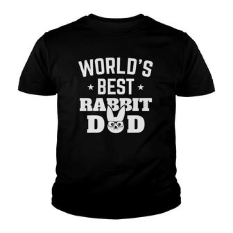 Easter Rabbit Dad Funny Fathers Day Bunny Ear Youth T-shirt | Mazezy