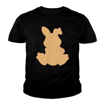 Easter Rabbit Simple Youth T-shirt | Mazezy