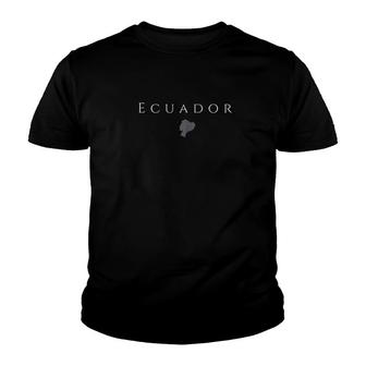 Ecuador Souvenir Gift Graphic Youth T-shirt | Mazezy