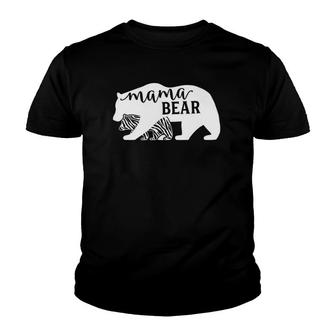 Ehlers Danlos Syndrome Mama Bear Eds Awareness Gift Youth T-shirt | Mazezy