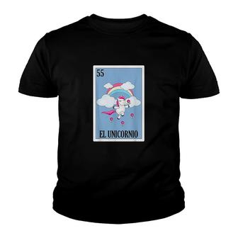 El Unicornio Youth T-shirt | Mazezy